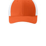 Sport-Tek Hats Mens Moisture Wicking Stretch-Tek Mesh Back Hat - Deep Orange/White