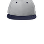 Sport-Tek Hats Mens Impact Mesh Stretch-Tek Hat - Silver Grey/True Navy Blue/Silver Grey - NEW