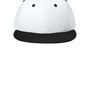 Sport-Tek Hats Mens Impact Mesh Stretch-Tek Hat - White/Black/White - NEW