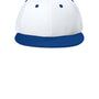 Sport-Tek Hats Mens Impact Mesh Stretch-Tek Hat - White/True Royal Blue/White - NEW