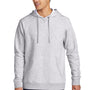 Sport-Tek Mens Drive Fleece Hooded Sweatshirt Hoodie w/ Pouch Pocket - Heather Grey
