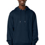 Stanley Stella Mens Cruiser 2.0 Hooded Sweatshirt Hoodie w/ Pouch Pocket - French Navy Blue