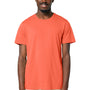 Stanley Stella Mens Crafter Short Sleeve Crewneck T-Shirt - Fiesta Orange