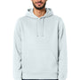 Stanley Stella Mens Drummer 2.0 Hooded Sweatshirt Hoodie w/ Pouch Pocket - Ice Blue