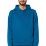 Stanley Stella Mens Drummer 2.0 Hooded Sweatshirt Hoodie w/ Pouch Pocket - Royal Blue