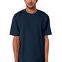 Stanley Stella Mens Freestyler Heavyweight Short Sleeve Crewneck T-Shirt - French Navy Blue