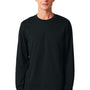 Stanley Stella Mens Creator 2.0 Long Sleeve Crewneck T-Shirt - Black