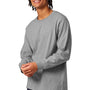 Stanley Stella Mens Freestyler Long Sleeve Crewneck T-Shirt - Heather Grey