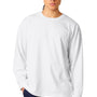 Stanley Stella Mens Freestyler Long Sleeve Crewneck T-Shirt - White