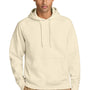 Stanley Stella Mens Striker Hooded Sweatshirt Hoodie w/ Pouch Pocket - Natural Raw - NEW