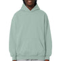 Stanley Stella Mens Cooper Dry Hooded Sweatshirt Hoodie w/ Pouch Pocket - Aloe Green