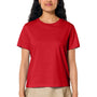 Stanley Stella Womens Muser Short Sleeve Crewneck T-Shirt - Red