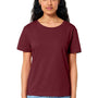 Stanley Stella Womens Serena Short Sleeve Scoop Neck T-Shirt - Burgundy
