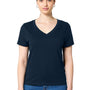 Stanley Stella Womens Isla Short Sleeve V-Neck T-Shirt - French Navy Blue