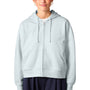 Stanley Stella Womens Ida Full Zip Hooded Sweatshirt Hoodie w/ Pockets - Ice Blue