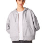 Stanley Stella Womens Ida Full Zip Hooded Sweatshirt Hoodie w/ Pockets - Heather Cool Grey