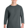Sport-Tek Mens 3/4 Sleeve Crewneck T-Shirt - Iron Grey
