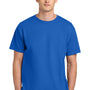 Champion Mens Short Sleeve Crewneck T-Shirt - Athletic Royal Blue - NEW
