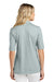 TravisMathew TM1LD004 Womens Sunsetters Wrinkle Resistant Short Sleeve Polo Shirt Heather Balsam Green Model Back