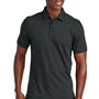 TravisMathew Mens Sunnyvale Wrinkle Resistant Short Sleeve Polo Shirt - Heather Black