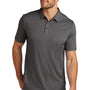 TravisMathew Mens Coto Performance Moisture Wicking Short Sleeve Polo Shirt - Quiet Shade Grey/Black