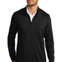 TravisMathew Mens Newport Fleece Full Zip Jacket - Black