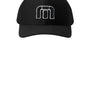 TravisMathew Hats Mens Front Icon Snapback Hat - Black