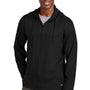 TravisMathew Mens Balboa Full Zip Hooded Jacket - Black