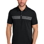 TravisMathew Mens Glenview Wrinkle Resistant Short Sleeve Polo Shirt - Black