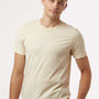 Tultex Mens Short Sleeve Crewneck T-Shirt - Cream