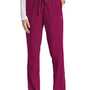 Wonderwink Womens Premiere Flex Cargo Pants w/ Pockets - Wine