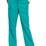 Wonderwink Womens WorkFlex Flare Leg Cargo Pants w/ Pockets - Teal Blue