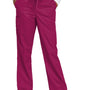 Wonderwink Womens WorkFlex Flare Leg Cargo Pants w/ Pockets - Wine