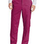 Wonderwink Mens Premiere Flex Cargo Pants w/ Pockets - Wine
