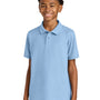 Port Authority Youth Wearever Signature Pique Short Sleeve Polo Shirt - Cloud Blue - COMING SOON