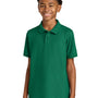 Port Authority Youth Wearever Signature Pique Short Sleeve Polo Shirt - Kelly Green - COMING SOON