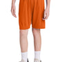 Sport-Tek Youth Moisture Wicking Competitor United Athletic Shorts - Deep Orange/White