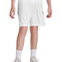 Sport-Tek Youth Moisture Wicking Competitor United Athletic Shorts - White/Black