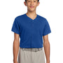 Sport-Tek Youth Tough Mesh Moisture Wicking Short Sleeve Jersey - True Royal Blue - COMING SOON