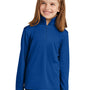 Sport-Tek Youth Competitor Moisture Wicking 1/4 Zip Sweatshirt - True Royal Blue