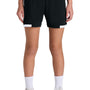 Sport-Tek Youth Club Moisture Wicking Shorts - Black/White