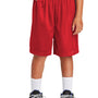 Sport-Tek Youth Moisture Wicking Classic Mesh Shorts - True Red - Closeout