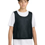 Sport-Tek Youth Reversible Lacrosse Pinnie Tank Top - Black/White - NEW