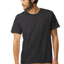 Alternative Mens Go To Jersey Short Sleeve Crewneck T-Shirt - Heather Black
