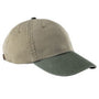 Adams Mens Adjustable Hat - Khaki Brown/Spruce Green