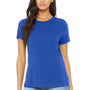 Bella + Canvas Womens Relaxed Jersey Short Sleeve Crewneck T-Shirt - True Royal Blue