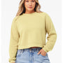 Bella + Canvas Womens Raglan Crewneck Sweatshirt - French Vanilla