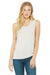 Bella + Canvas BC8803/B8803/8803 Womens Flowy Muscle Tank Top Heather Dust Model Front