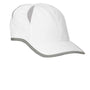 Big Accessories Hats Mens Performance Adjustable Hat - White