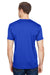 Bayside 5300 Mens USA Made Performance Short Sleeve Crewneck T-Shirt Royal Blue Model Back